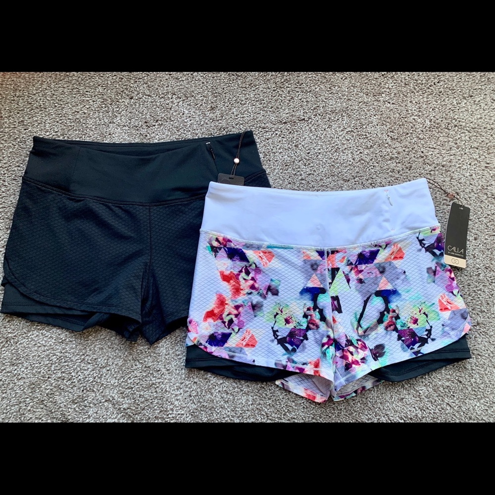 CALIA STUDIO BY CARRIE UNDERWOOD 2-in-1 SHORTS